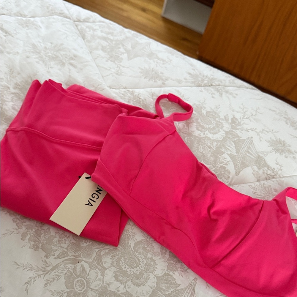 Vibrant Pink Women's Intimates Set